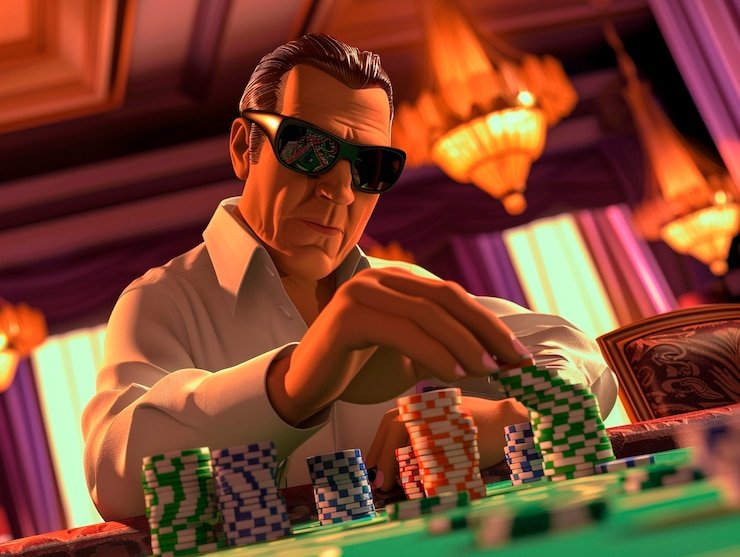 Tampilan antarmuka Live Casino boswin88 di browser Android dengan meja Baccarat aktif